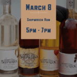March 8 - Tasting Tuesday - Shipwreck Rum