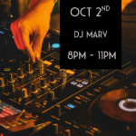 Oct 2 - DJ Marv feat. House Music 1st Thurs of the month